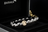 Barakà Armband Gliederarmband mit Diamanten Massiv Weißgold Gelbgold 750 