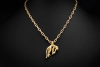 Panthère de Cartier Collier Spartacus Kette Anhänger 750er Gold Full Set 