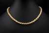 Cartier Collier Vintage Halskette Massiver Klassiker in 750er Gelbgold 