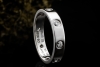Cartier Love Ring Kleines Modell mit Diamanten Trauring in Weißgold 750 