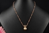 Diamantcollier 42 Carat braune & schwarze Diamanten Südseeperle Gold 750 