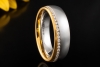 Christian Bauer Memoire Bandring mit Diamanten Platin 950 & Gelbgold 750 
