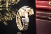 Cartier Ring Panthère de Cartier mit Diamanten Gold 750 Tricolor Full Set 