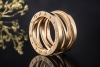 BVLGARI B.zero1 4-Band Ring Sonderedition Zaha Hadid 52 in Roségold 750 