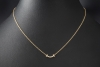 Tiffany & Co. T Smile Kette in 750er Gelbgold Collier mit Diamanten OVP 