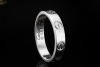 Cartier Love Ring Kleines Modell Schmal in Weißgold 750 Arbeit Größe 50 