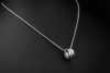 BVLGARI B.zero1 Collier Kette Design Legend Diamanten in 750er Weißgold 
