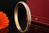Cartier Armreif Trinity Saturn Drehbar mit Diamanten 750er Gold Tricolor 