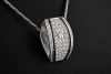Wellendorff Margarit Anhänger mit Diamanten in Weißgold 750 Ref. 9 9276 