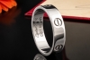 Cartier Love Ring Klassisches Modell in Weißgold 750 Größe 66 Zertifikat 