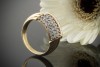 Brillantring Ring mit Brillanten in 585er Gelbgold 