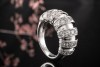 Chaumet Paris Ring mit Top Diamanten Brillanten in 750er Weißgold Arbeit 