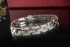 Cartier Armband Maillon Panthère mit 48 Diamanten Weißgold 750 18,5 cm 