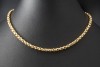 Cartier Collier Vintage Halskette anschmiegsam in 750er Gelbgold 42,5 cm 