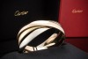 Cartier Trinity Armreif XL Armband Extragrosses Modell Gold Tricolor OVP 