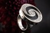 BVLGARI Ring Optical Spinning in Weißgold mit Brillanten und Drehscheibe 