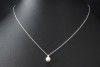 Tiffany Collier Kette Signature Pearls Perle und Diamant in Weißgold 750 