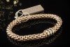 Fope Flex'it Armband in 750er Roségold 3 Ringe Gelbgold Weißgold 18 cm 