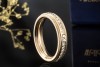 Wellendorff Ring Memoire Brillant Julia Diamant Drehring Gelbgold 56 OVP 