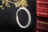 Etincelle de Cartier Ring Memoire Trauring Diamanten Weißgold OVP Gr. 51 