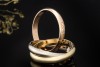 Trinity de Cartier Ring klassisches Modell Gr. 59 in 750er Gold Tricolor 