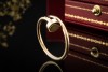Cartier Juste un Clou Ring Kleines Modell 750er Gelbgold Full Set Gr. 52 