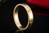 Cartier Love Ring Kleines Modell Massiv in 750er Gelbgold Größe 52 