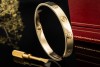 Cartier Love Armreif Armband Bracelet in 750er Gelbgold Gr. 17 Full Set 