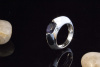 Piaget Ring mit Iloith und Diamant Massive Arbeit in 750er Weißgold 