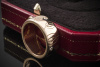 CARTIER Ring CC Logo mit Brillanten in 750er Rotgold Gold Gr. 51 