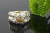 Hans Dieter Krieger Ring Fancy Diamond 1,30 CT & 2,50 CT Baguette Diamanten 750er Gold 