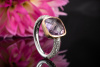 Pomellato Ring Sherazade mit Amethyst und Brillanten in Weißgold Rotgold 