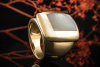 Van Cleef & Arpels Paris Ring mit Perlmutt rechteckig Massiv in Gold 750 