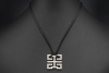 Cartier Collier Kiss of the dragon mit Diamanten Wishknot 750er Weißgold 