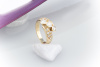 BrillantRing Designer Ring mit VSI Brillanten in 585 Gold  