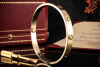 Cartier Love Armreif Armband Bracelet in 750er Gelbgold Gr. 19 Full Set 