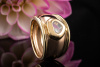 Chopard Happy Diamonds Ring Herz mit Brillant in 750er Gelbgold Rotgold 