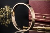 Cartier Love Armreif Armband Bracelet Neues Modell Roségold 750 Größe 17 