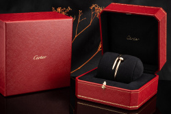 Cartier Armband Armreif Juste un Clou in Roségold Rotgold 750 Gr. 15 OVP