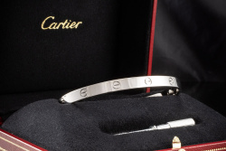 Cartier Love Armreif Armband Bracelet in 750er Weißgold Größe 21 cm OVP