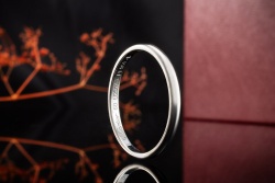 Cartier 1895 Trauring Ring in 950er Platin mit 2,0 mm Breite Größe 60
