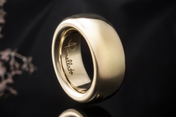 Pomellato Iconica Ring breiter Bandring hochglänzend in 750er Gelbgold