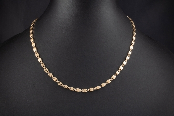 Cartier Collier Kette Tortoise Massive Gliederkette 750er Gelbgold 48 cm