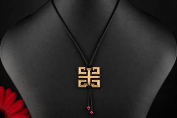 Cartier Collier Kiss of the dragon Le baiser du dragon in 750er Gelbgold