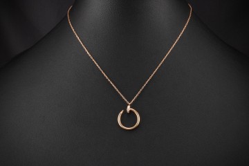 Cartier Collier Juste un Clou Nagel mit Brillanten wie neu 750er Rotgold