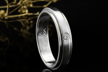 Piaget Possession Ring Solitär Drehring mit Diamant in 750er Weißgold
