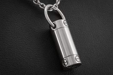 Cartier Love Befüllbarer Anhänger Weißgold Rarität mit Schraubverschluss