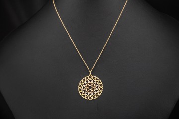 Tiffany & Co. Paloma Picasso Crown of Hearts Kette Gold Rotgold Weißgold