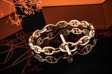 Hermes Armband Chaîne d''Ancre Kleines Modell SH in Rotgold Rosegold OVP