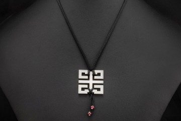 Cartier Collier Kiss of the dragon Le baiser du dragon in 750er Weißgold